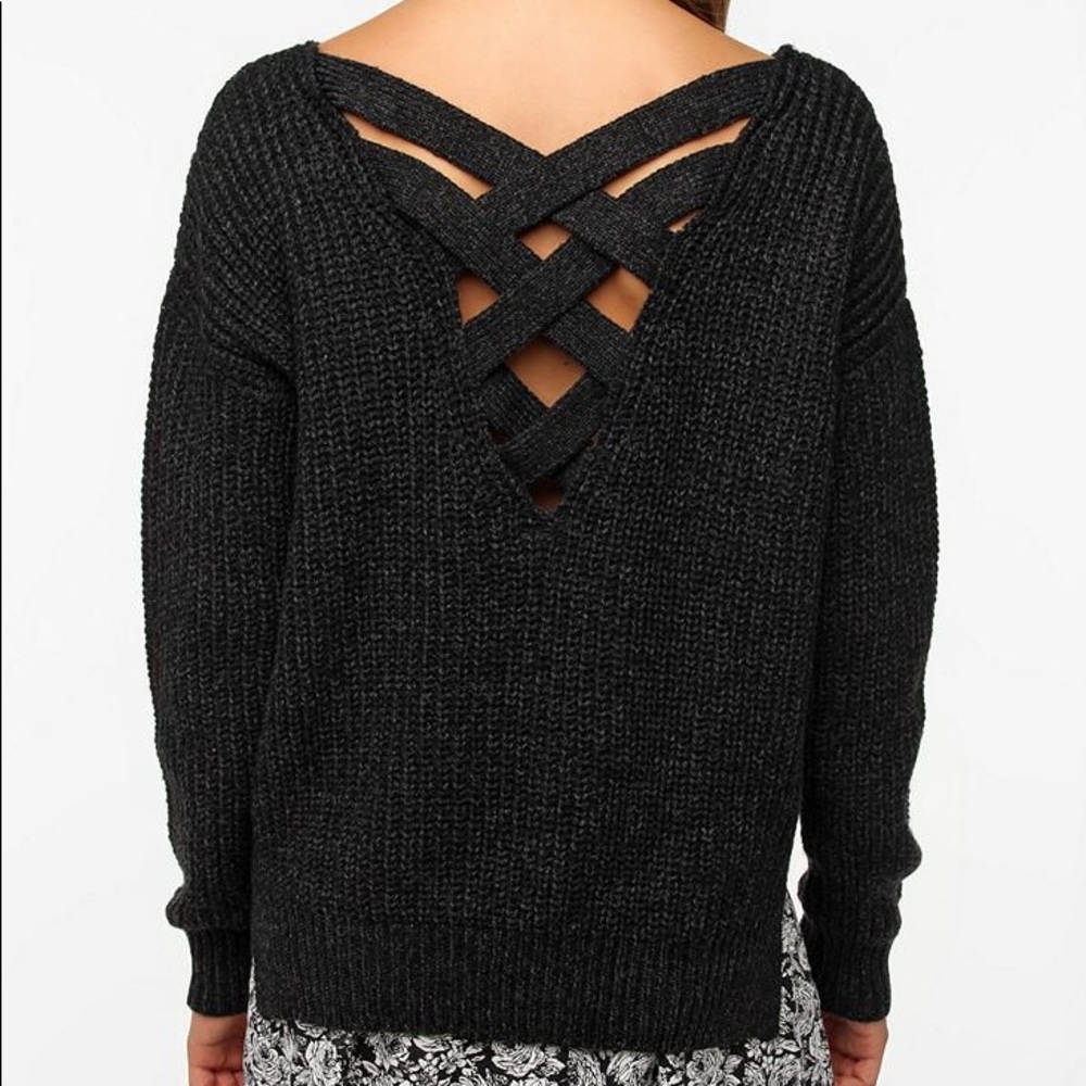 Urban Outfitters Sweater w/ Criss Cross Back